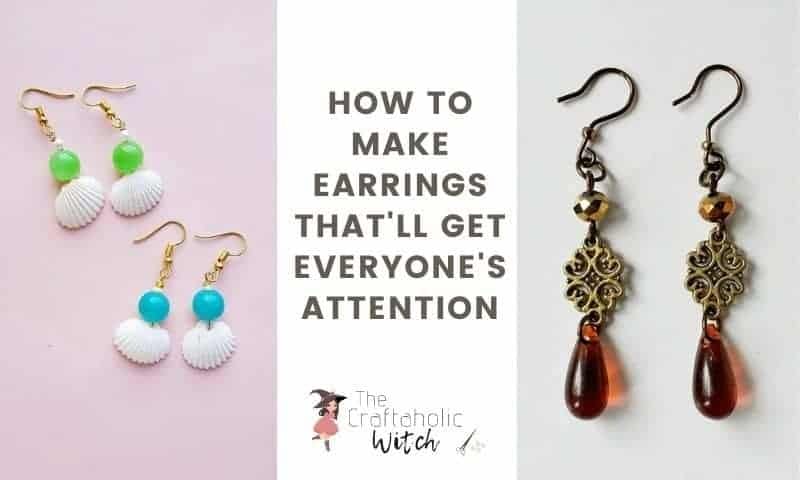 4 Easy DIY EARRINGS using Beads and Wire | Handmade Jewelry Tutorial! -  YouTube